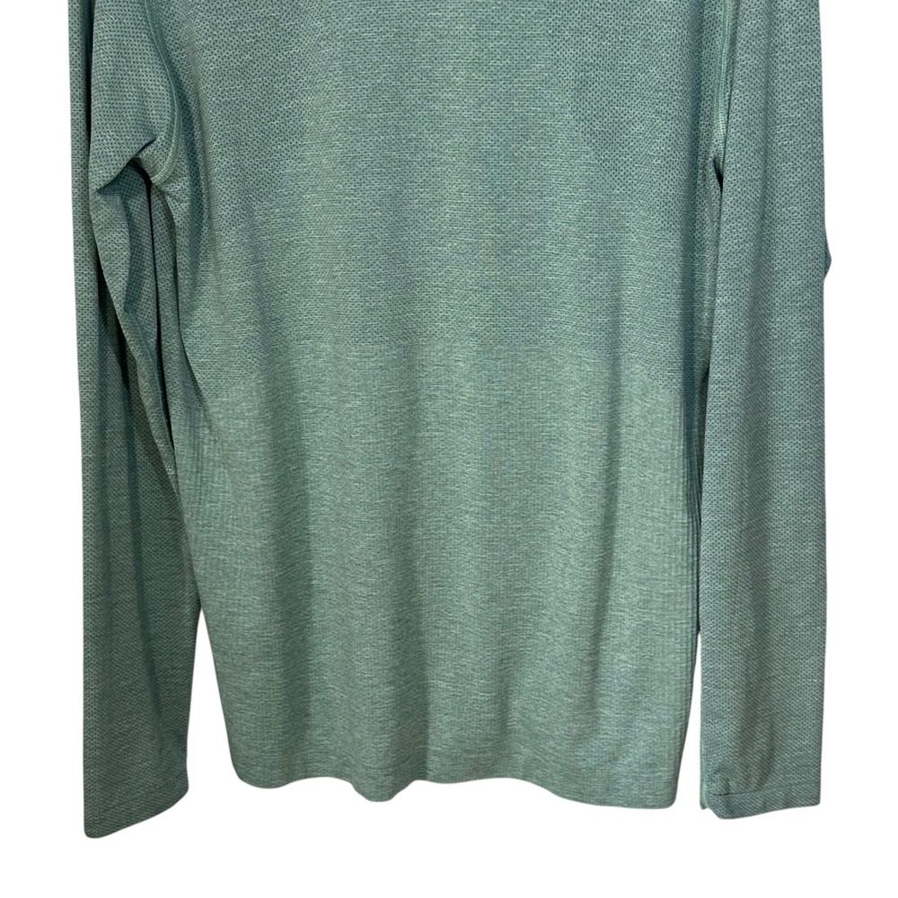 Lululemon Metal Vent Tech Long Sleeve Shirt Mens Large Sage Green Activewear - Picture 6 of 8
